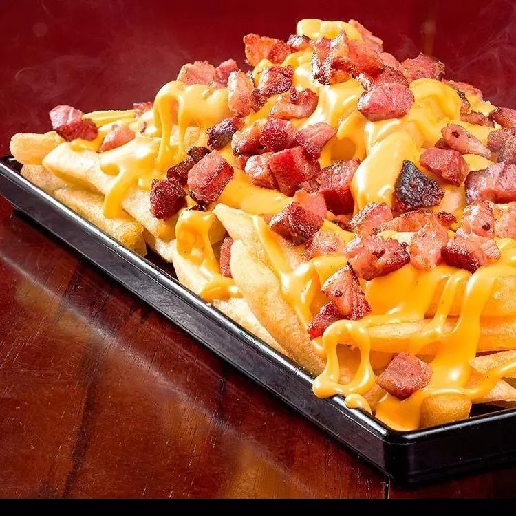 Batata cheddar e Bacon