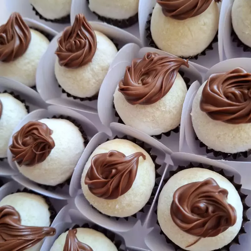 Brigadeiro de Ninho com Nutella