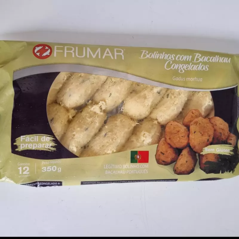 Bolinho de bacalhau 37%