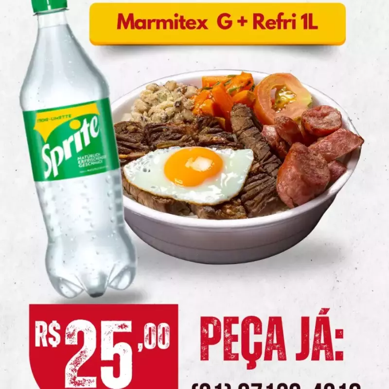 1 MARMITEX G + REFRI 1 L