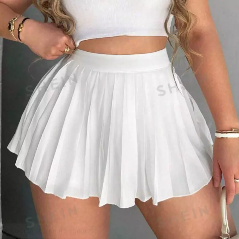 Falda plisada (Blanca)