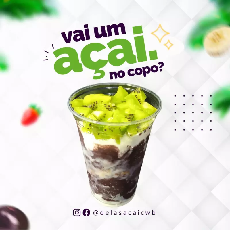 Monte o seu açaí - 330ml