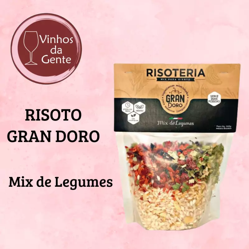 Risoto Mix de Legumes GRAN DORO