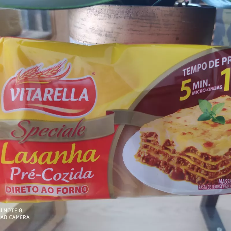 Massa para lasanha Vitarella