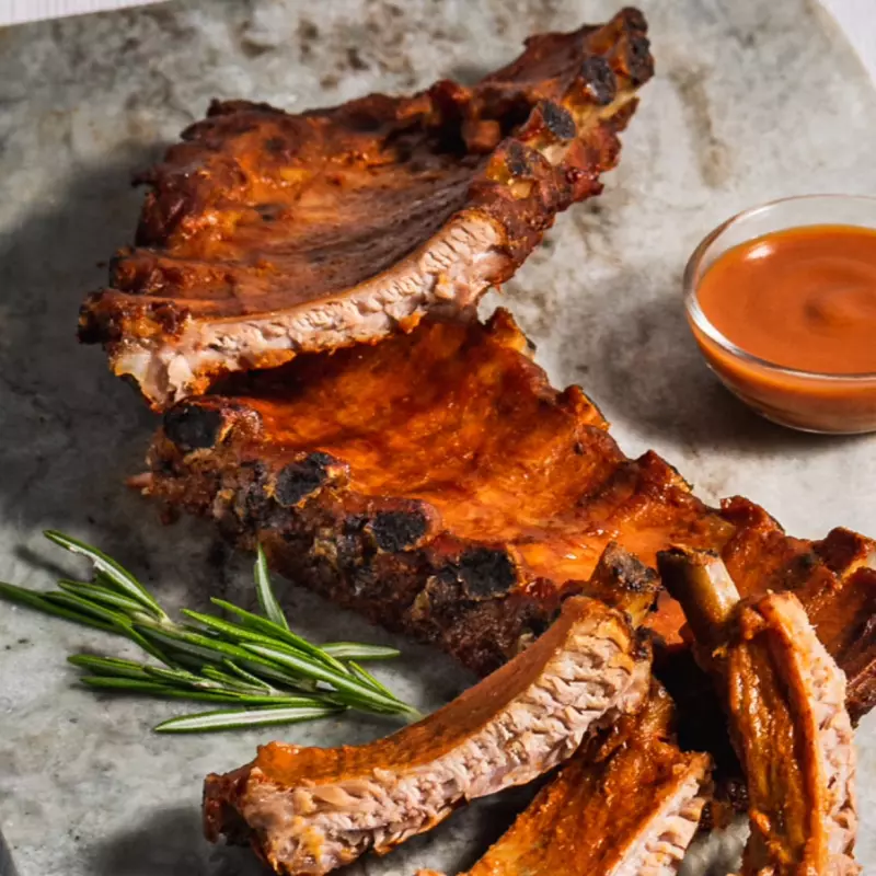 Costillas ahumadas