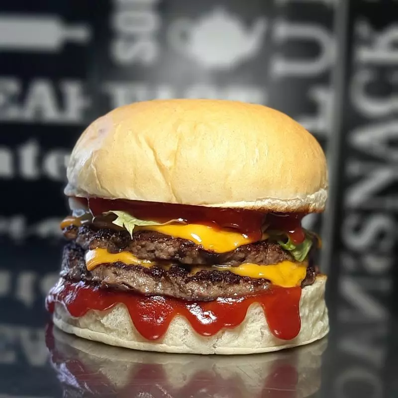 DOBLE CHE-DDAR  SIN PAPAS