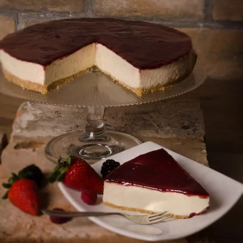 Torta Cheesecake Frutas Vermelhaas
