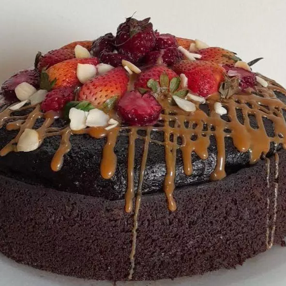 Torta explosion chocolate VEGANA