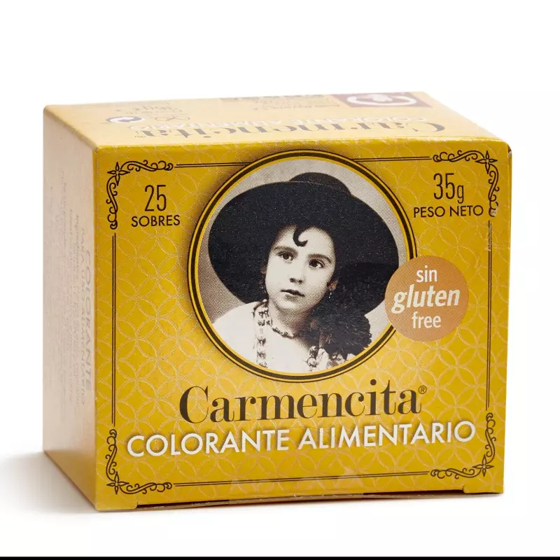 Colorante carmencita sobre 25gr
