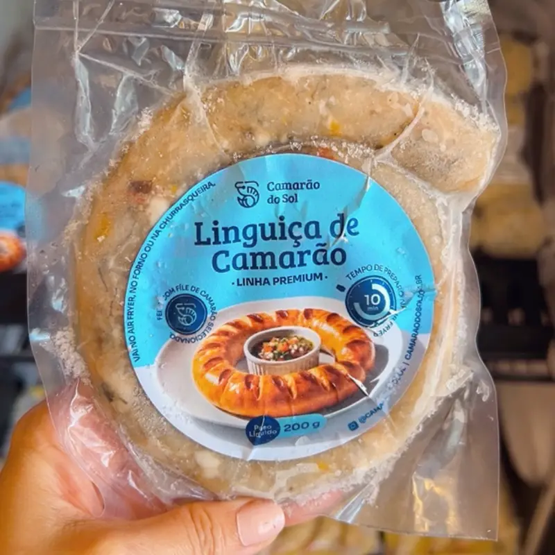 Linguiça de Camarão