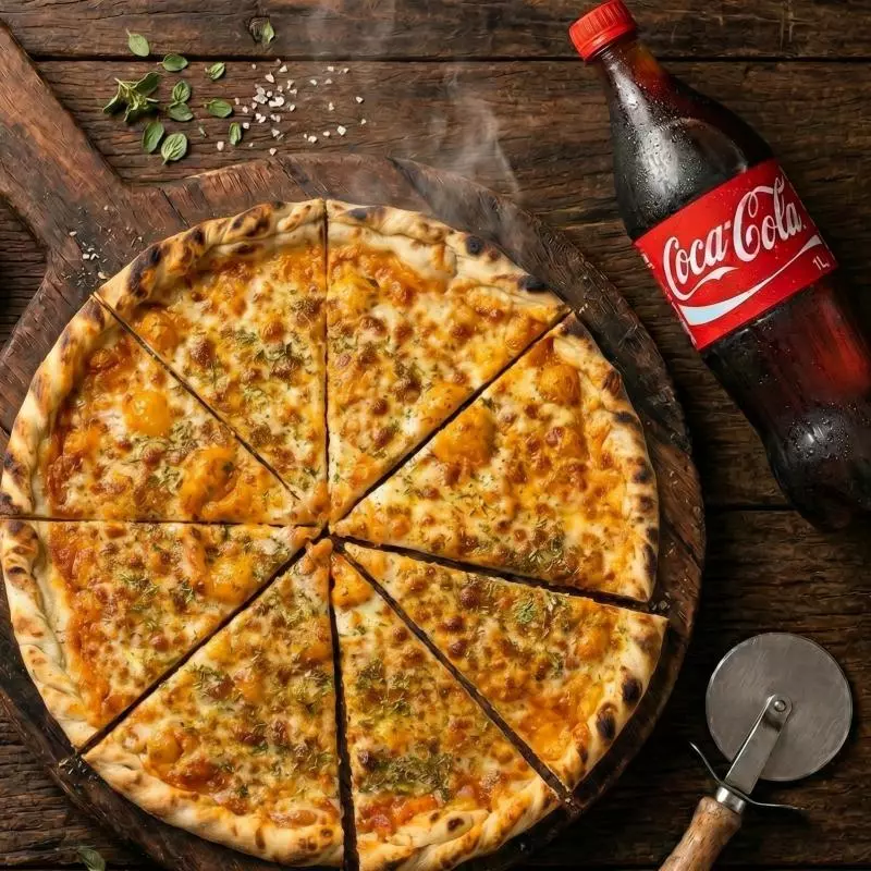 Mussarela + Coca 1 litro