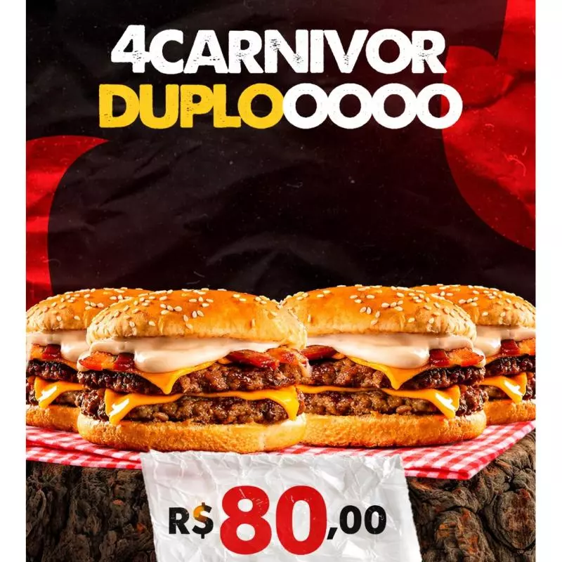 4 CARNIVORS DUPLOS