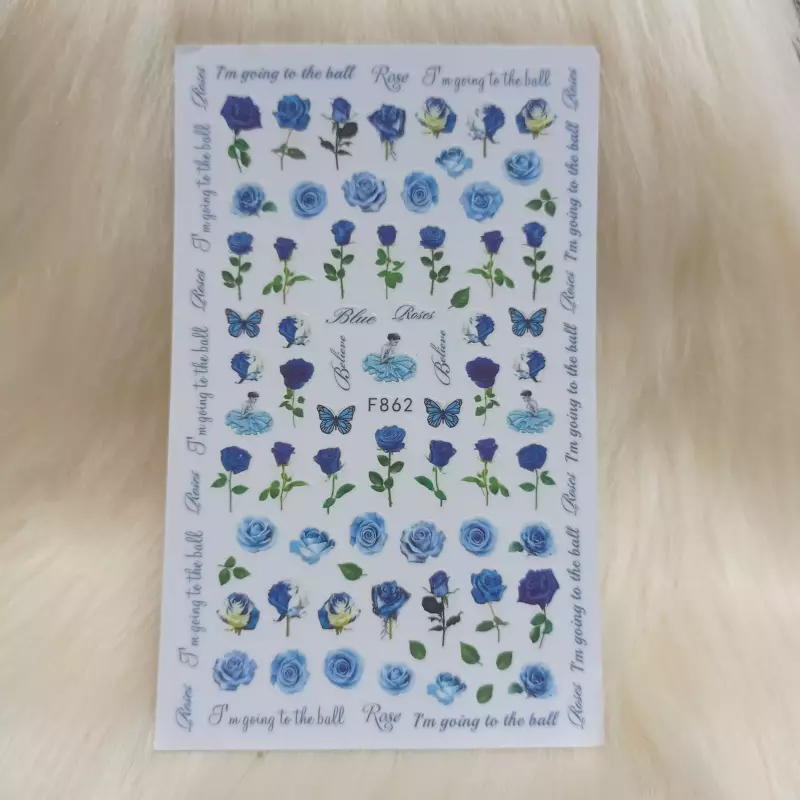 Calcomanía 3D (F862)