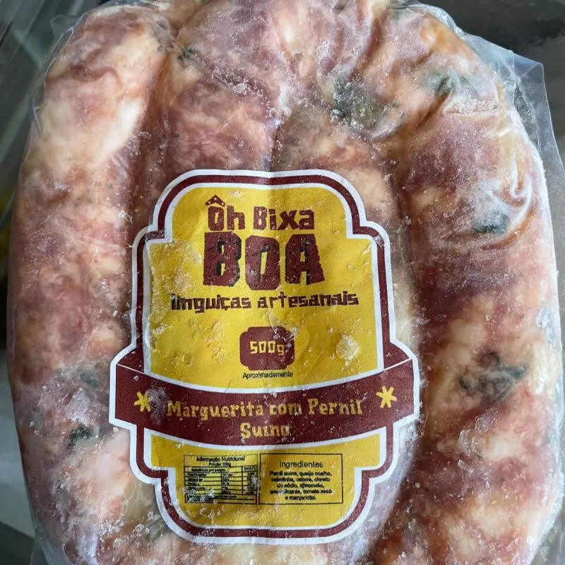 Linguiça Cuiab Suína com Marguerita