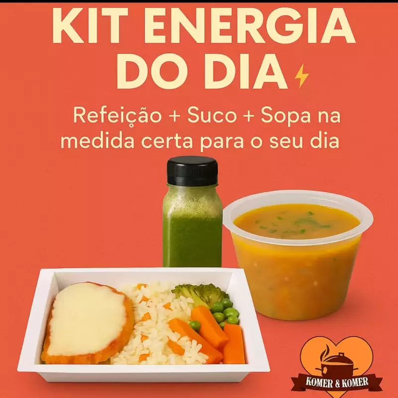 1 REFEIÇÃO + 1 SUCO + 1 SOPA