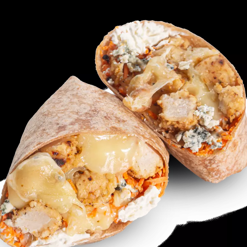 Wrap Frango Crocante 3 Queijos