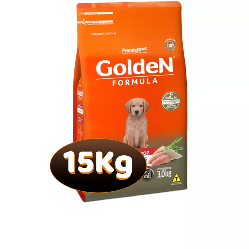 15 Kg - GoldeN Formula Filhote Frang
