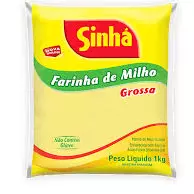 FARINHA MILHO GROSSA 1kg SINHA