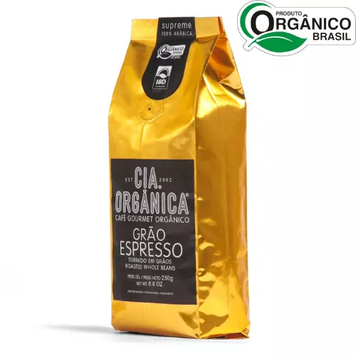 Café Orgânico em Grãos Cia Org 250g