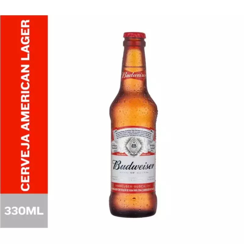 BUDWEISER LONGNECK 330ML