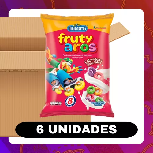 Medio Bulto Fruty Aros Cereal 240g