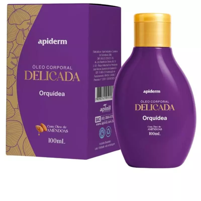 Óleo Corporal Orquídea - delicada