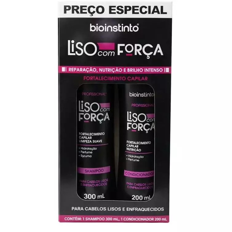 KIT LISO COM FORÇA 2X1