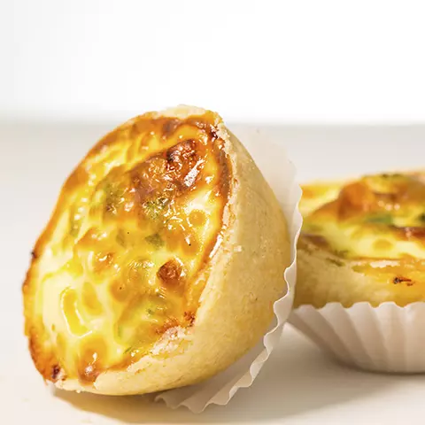 Quiche de Alho Poró