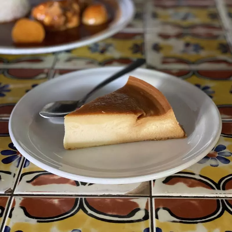 Flan napolitano.