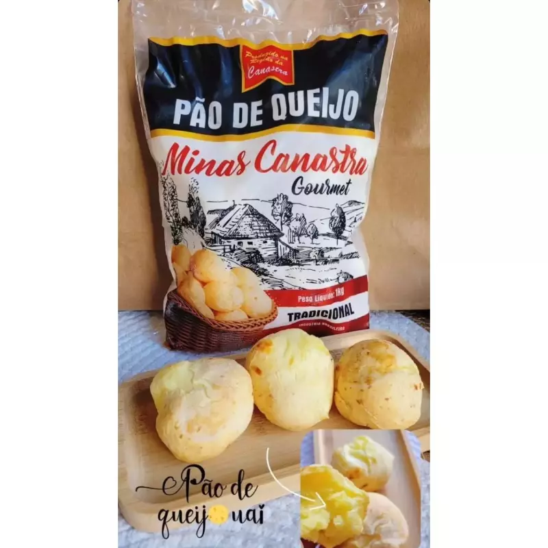 PÃO DE QUEIJO TRADICIONAL 1KG