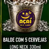 Balde Com 5 Cervejas