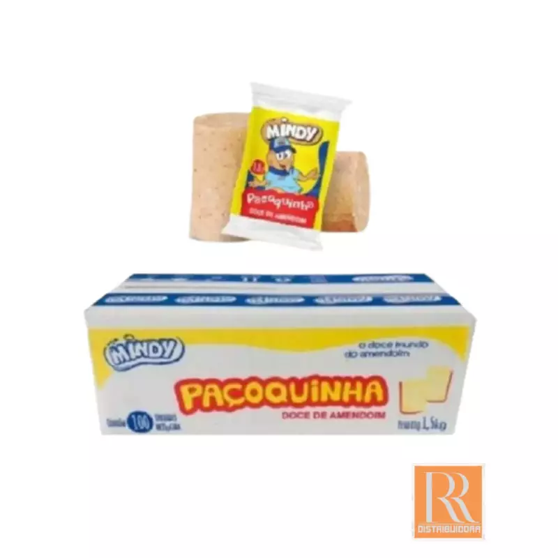 Paçoca Rolha Paçoquinha c/100 - Mind