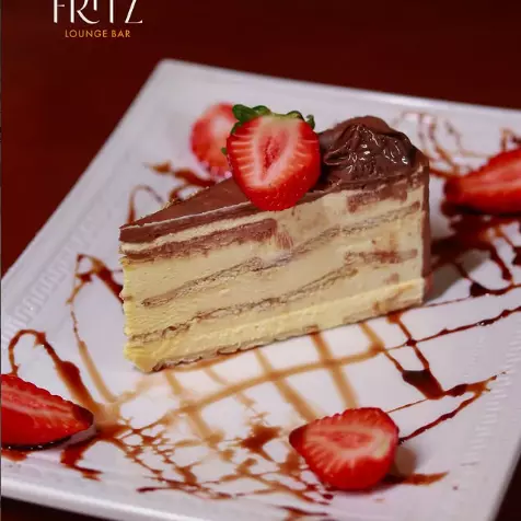 Fatia de torta alemã