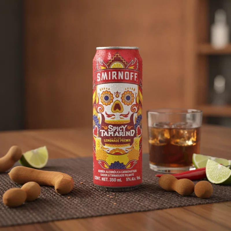 Coctel Smirnoff spicy tamarindo