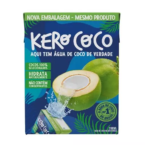 Água de coco 200ml Kero coco