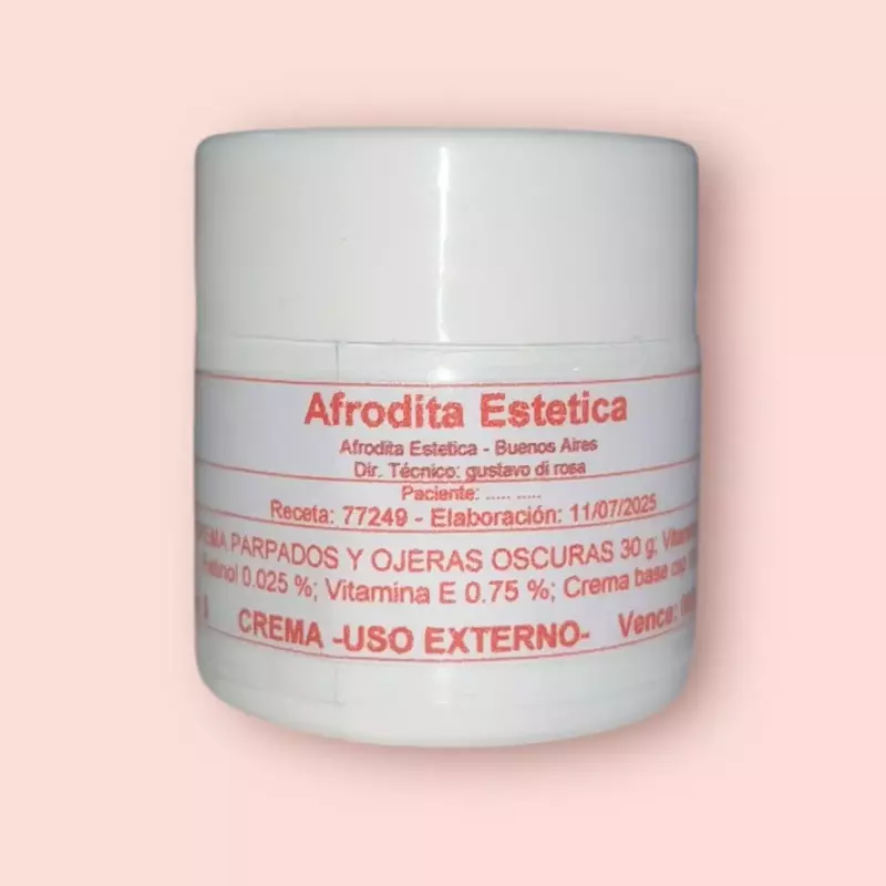 Crema párpados/ojeras prof. Oscuras