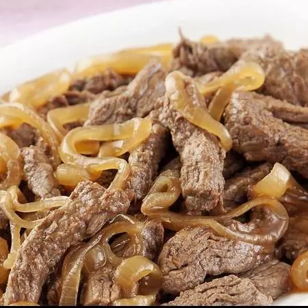 Isca de Carne Acebolada
