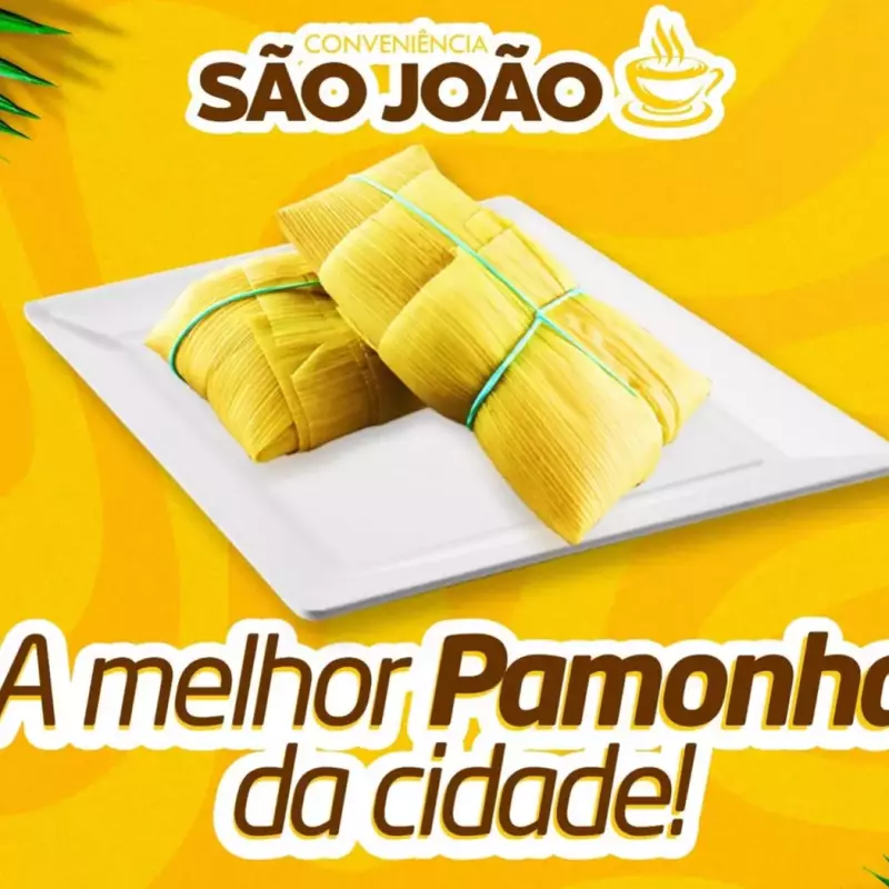 Pamonha c/ queijo coalho