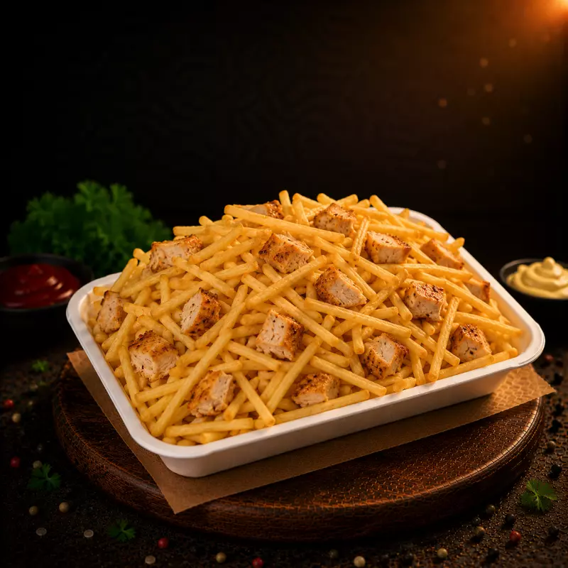 Fritas com Frango