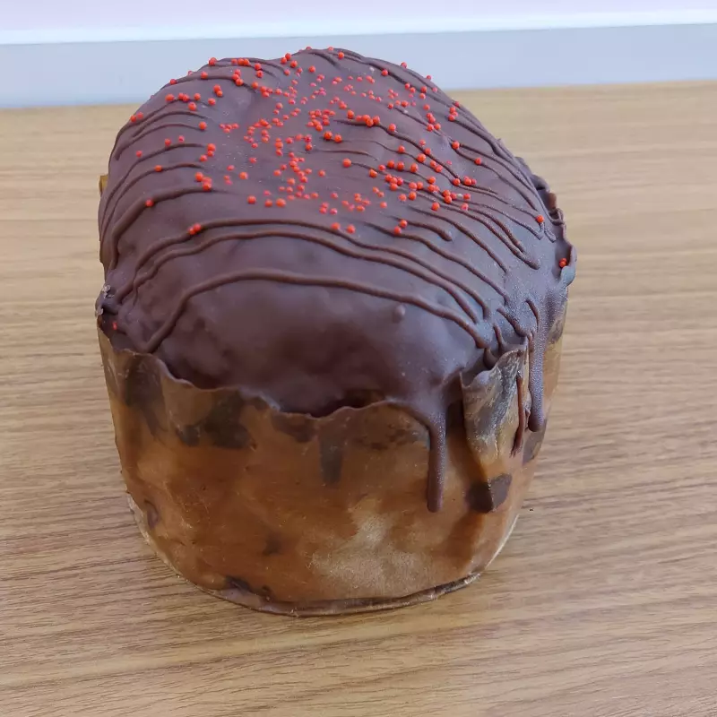 Chocotone trufado chocolate