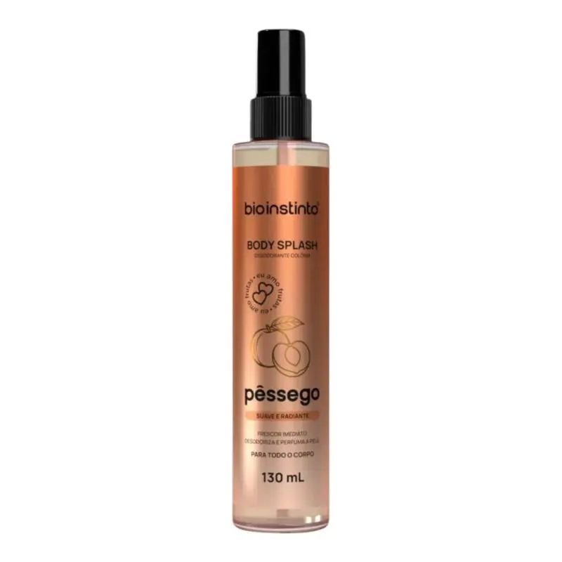 BODY SPLASH PÊSSEGO 130ML BIO INST