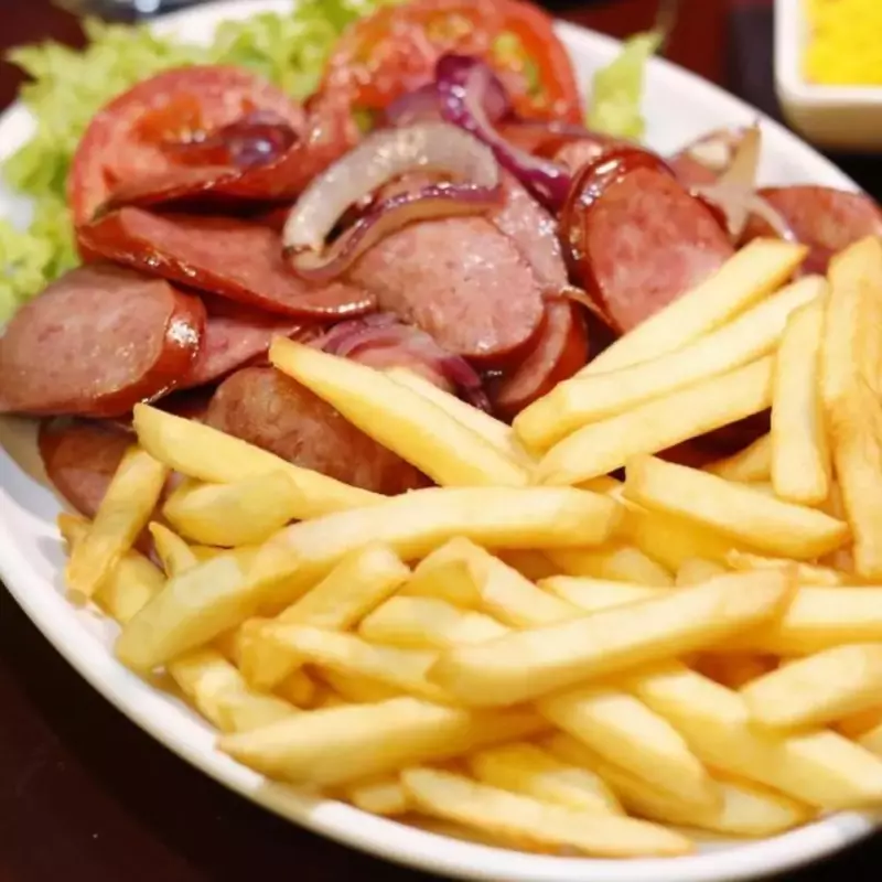 Fritas + Calabresa cortada