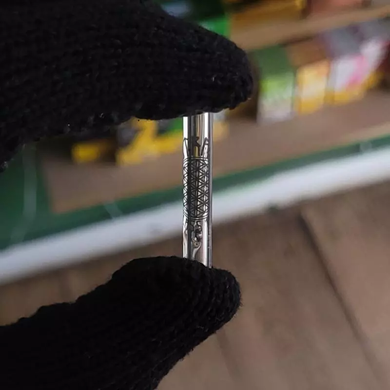 PITEIRA DE VIDRO SIMPLES 6mm x 3,5cm