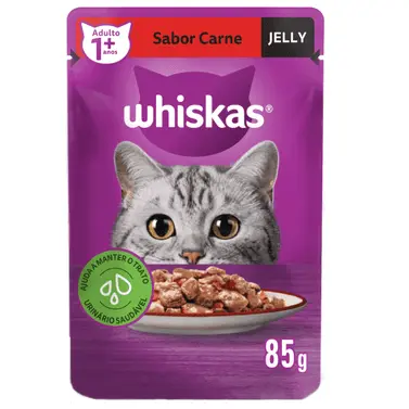 Whiskas Carne JELLY +1 Anos