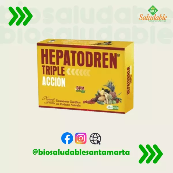 HEPATODREN TRIPLE ACCION