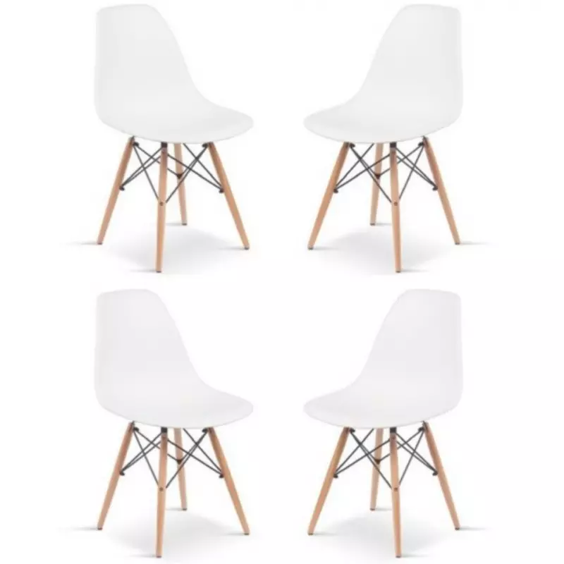 Pack de 4 sillas Eames