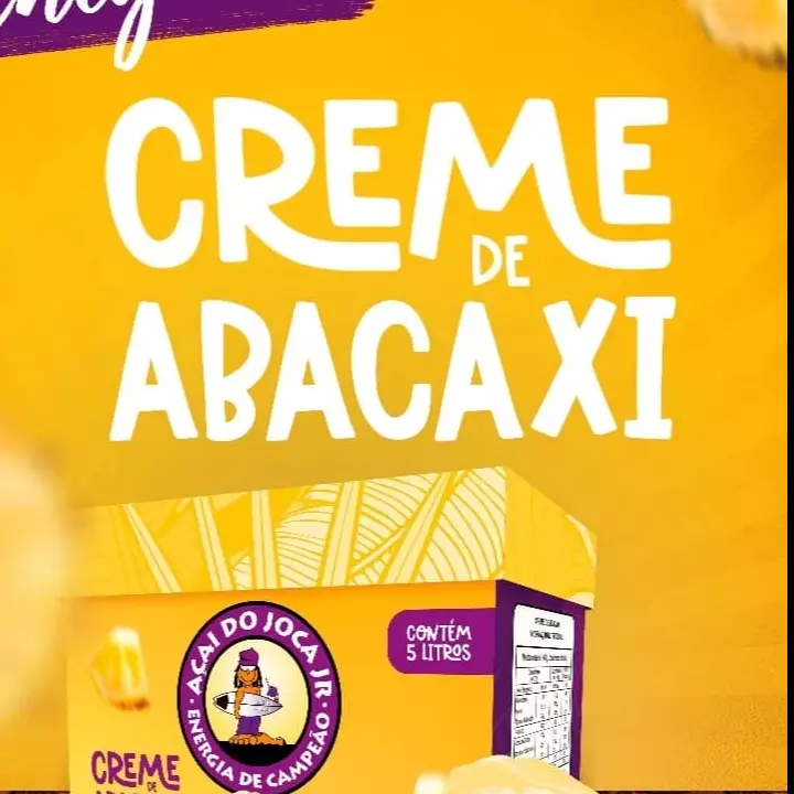 Creme de abacaxi