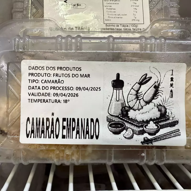 Camarão Empanado do amor