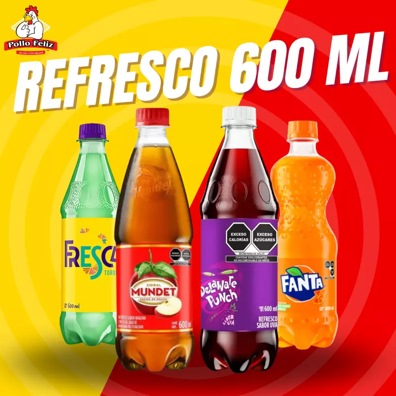 Refresco de 600 ml