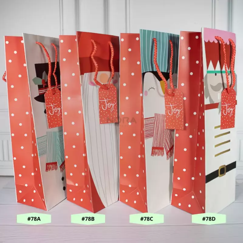 Bolsas de Vino/Botella Navidad B78